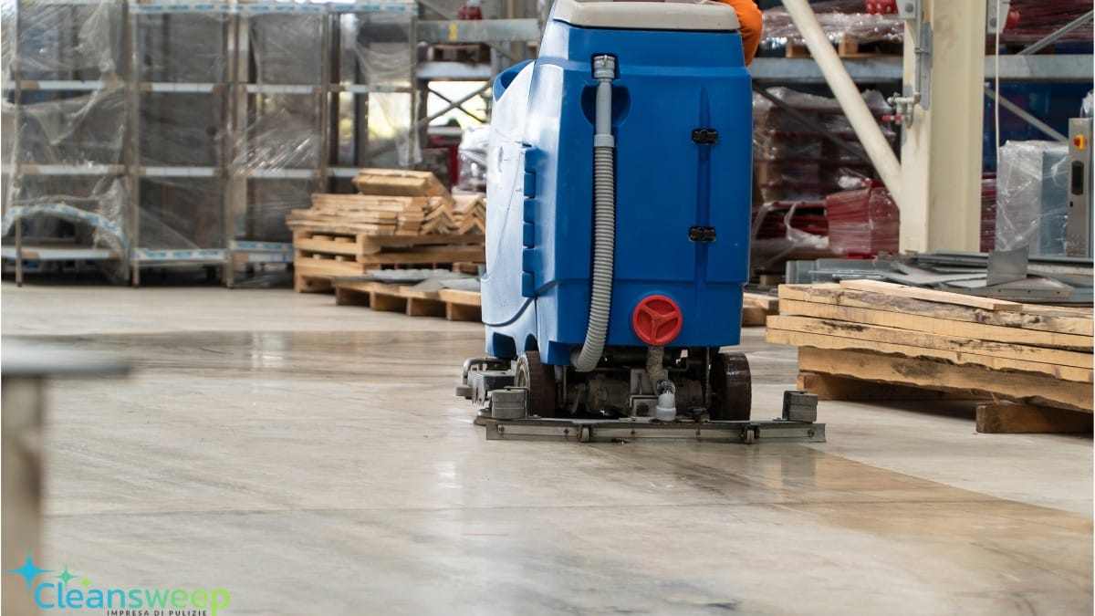 Attrezzature pulizie industriali